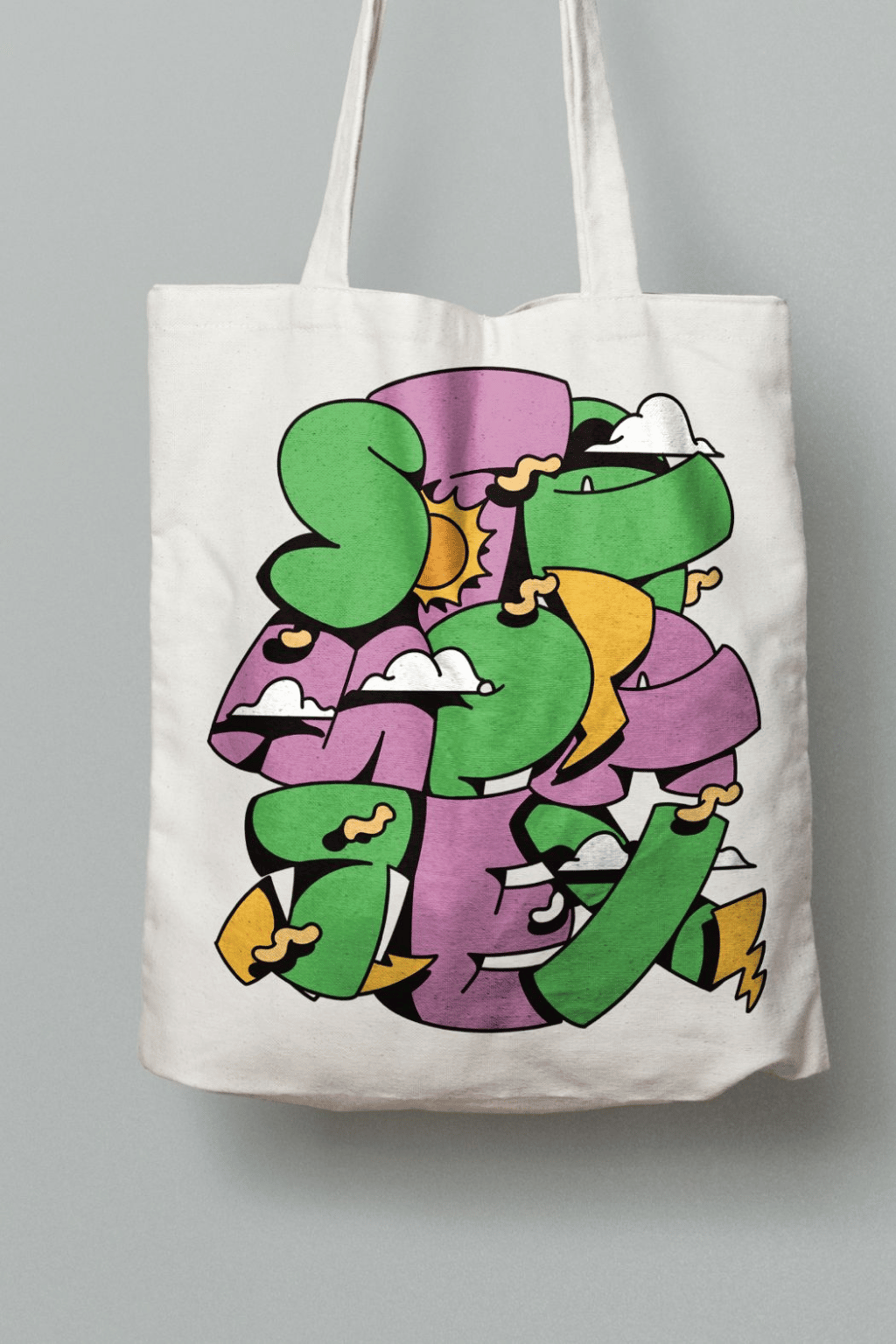 Bolsa estampada